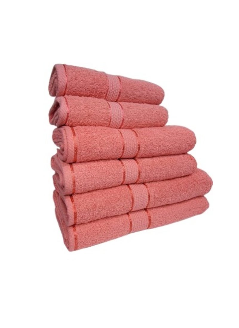 6 Piece Towel Set: Luxurious Softness and Versatile Sizes