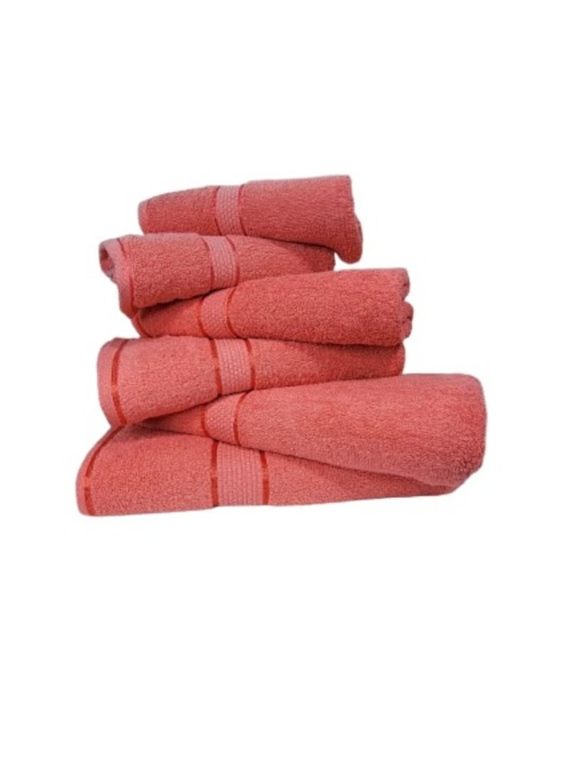 6 Piece Towel Set: Luxurious Softness and Versatile Sizes