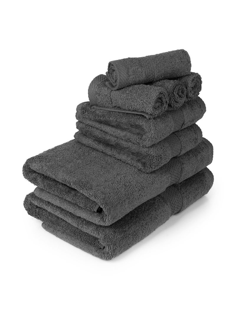 Cleanup Towels Set of 08. Durable Quality With Excellent Color Options Specially Designed To Match Your Washroom As You Desire. Well Absorbant Durable Lasts Long. 600 + GSM Guranteed.