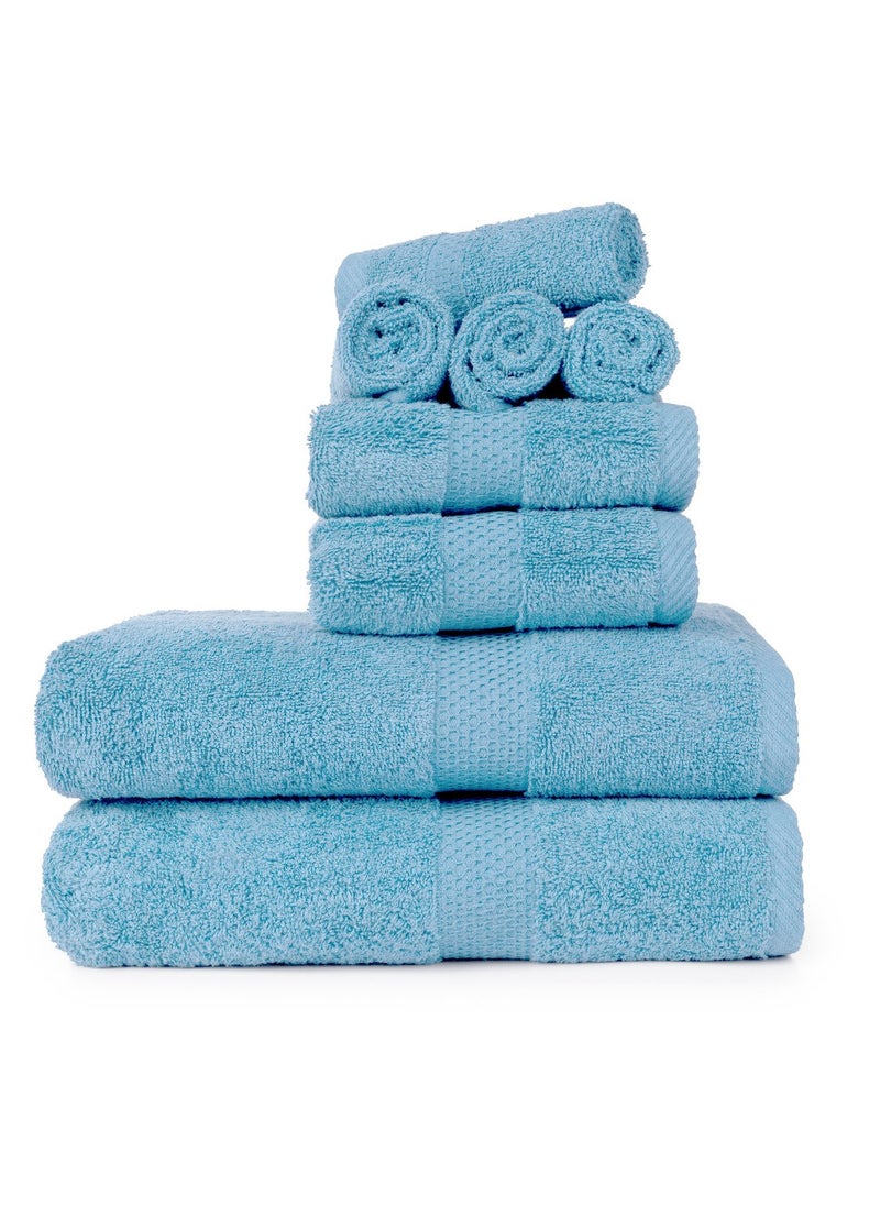 Cleanup Towels Set of 08. Durable Quality With Excellent Color Options Specially Designed To Match Your Washroom As You Desire. Well Absorbant Durable Lasts Long. 600 + GSM Guranteed.