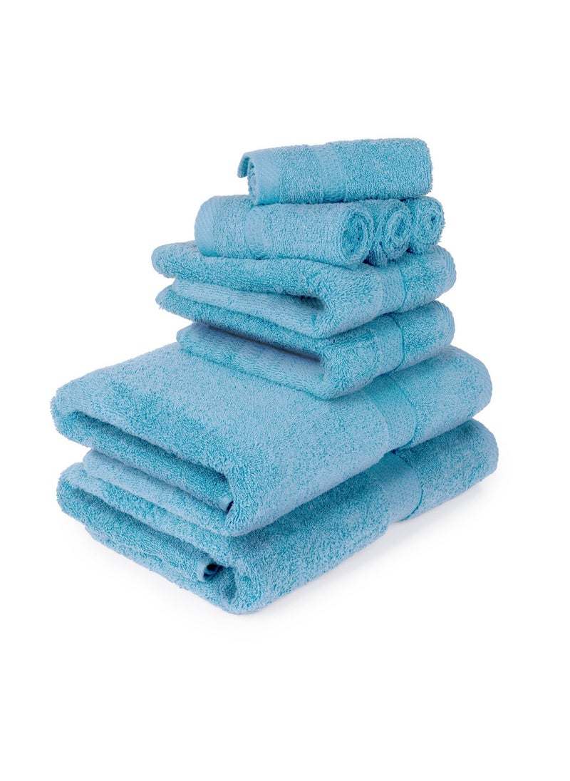 Cleanup Towels Set of 08. Durable Quality With Excellent Color Options Specially Designed To Match Your Washroom As You Desire. Well Absorbant Durable Lasts Long. 600 + GSM Guranteed.