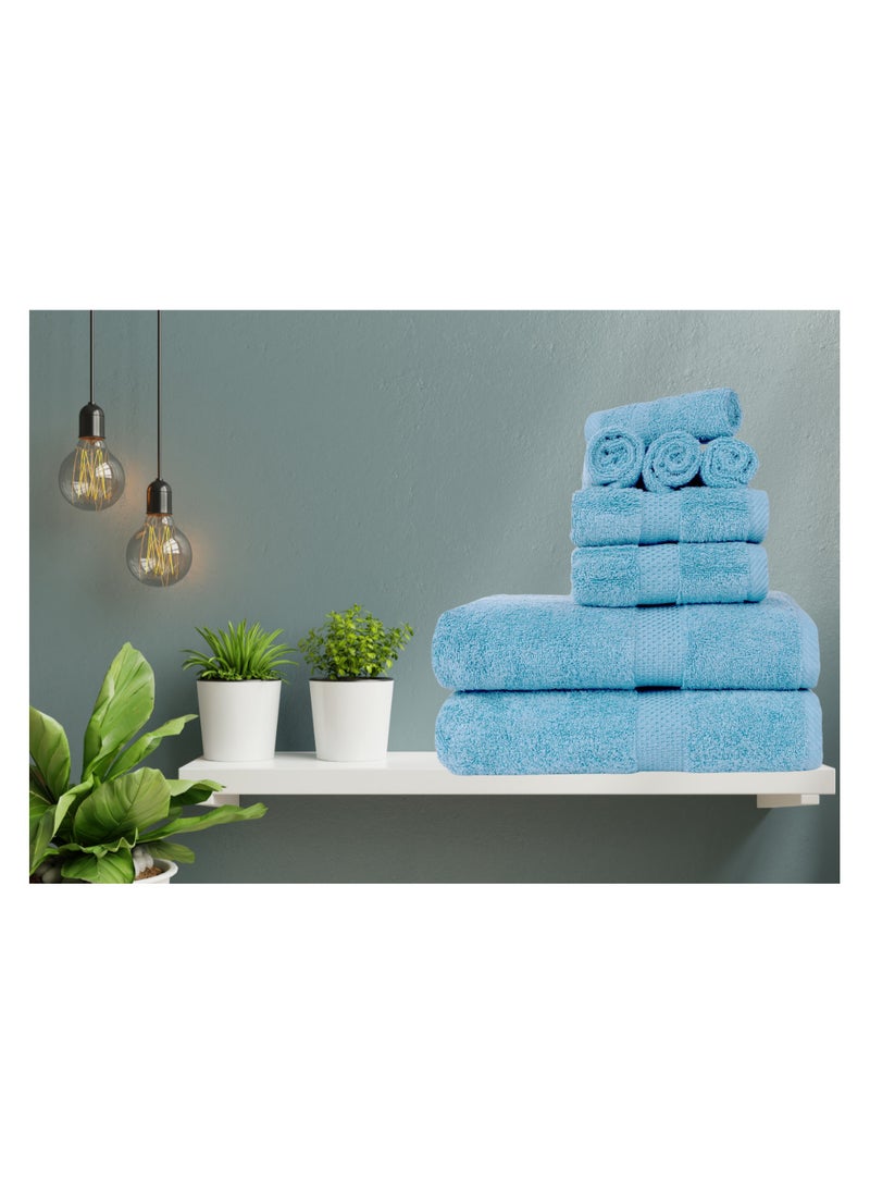 Cleanup Towels Set of 08. Durable Quality With Excellent Color Options Specially Designed To Match Your Washroom As You Desire. Well Absorbant Durable Lasts Long. 600 + GSM Guranteed.