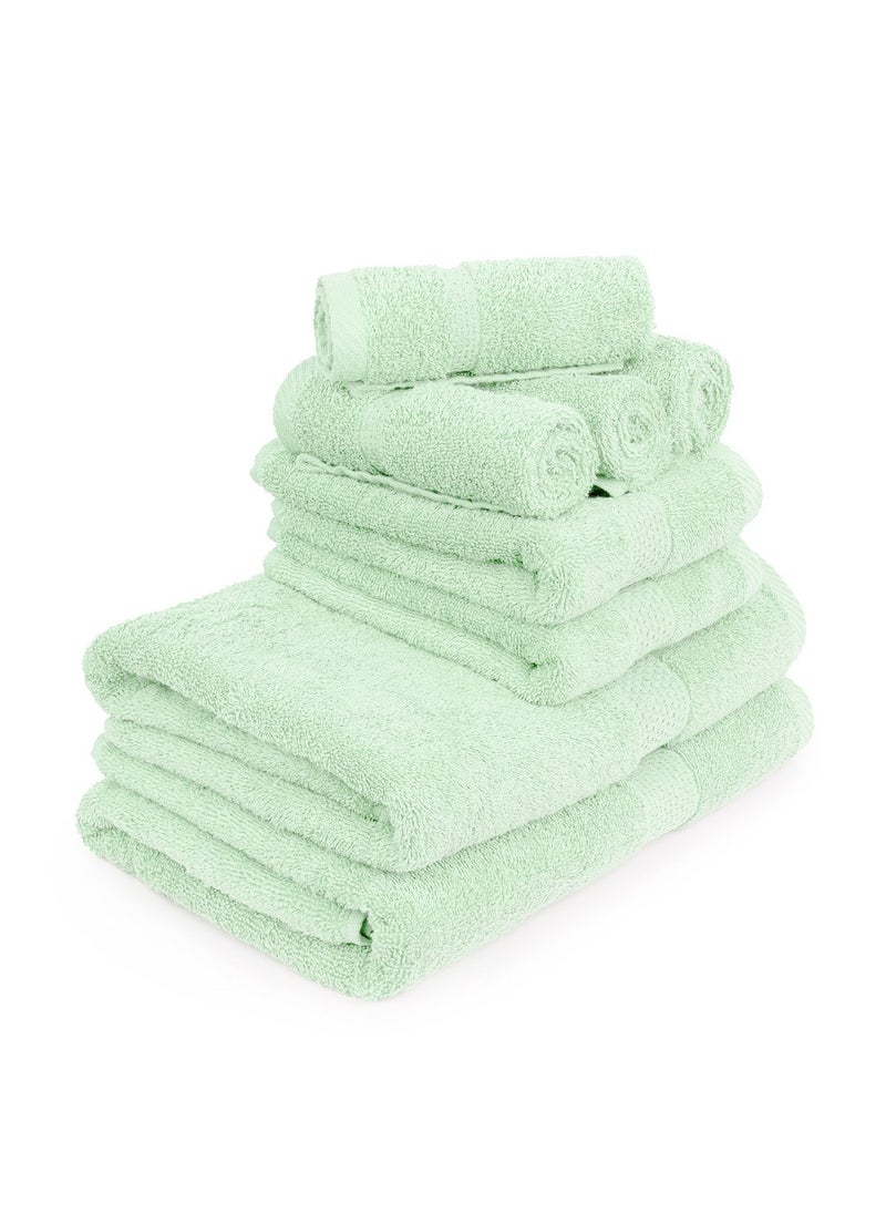 Cleanup Towels Set of 08. Durable Quality With Excellent Color Options Specially Designed To Match Your Washroom As You Desire. Well Absorbant Durable Lasts Long.