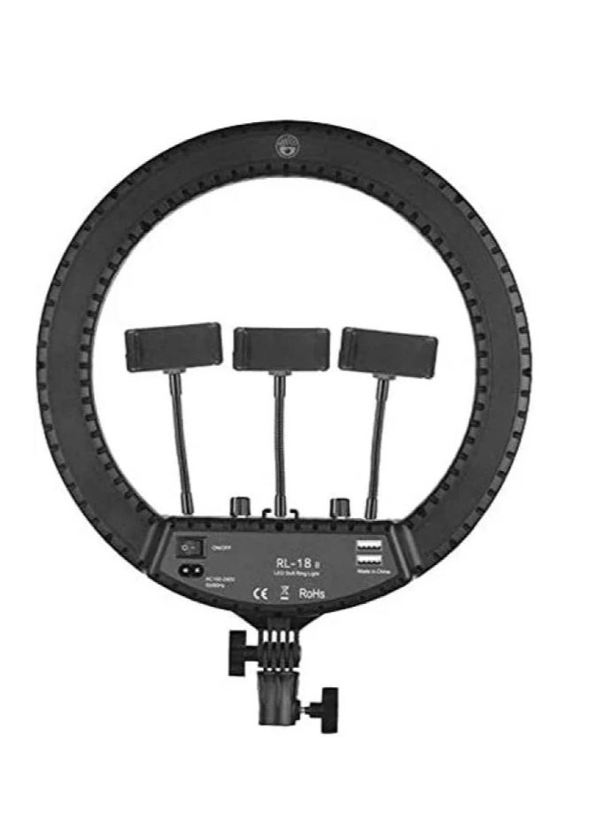 RL18 Inch Ring Light Tripod LED Soft Ring Light with Remote Control