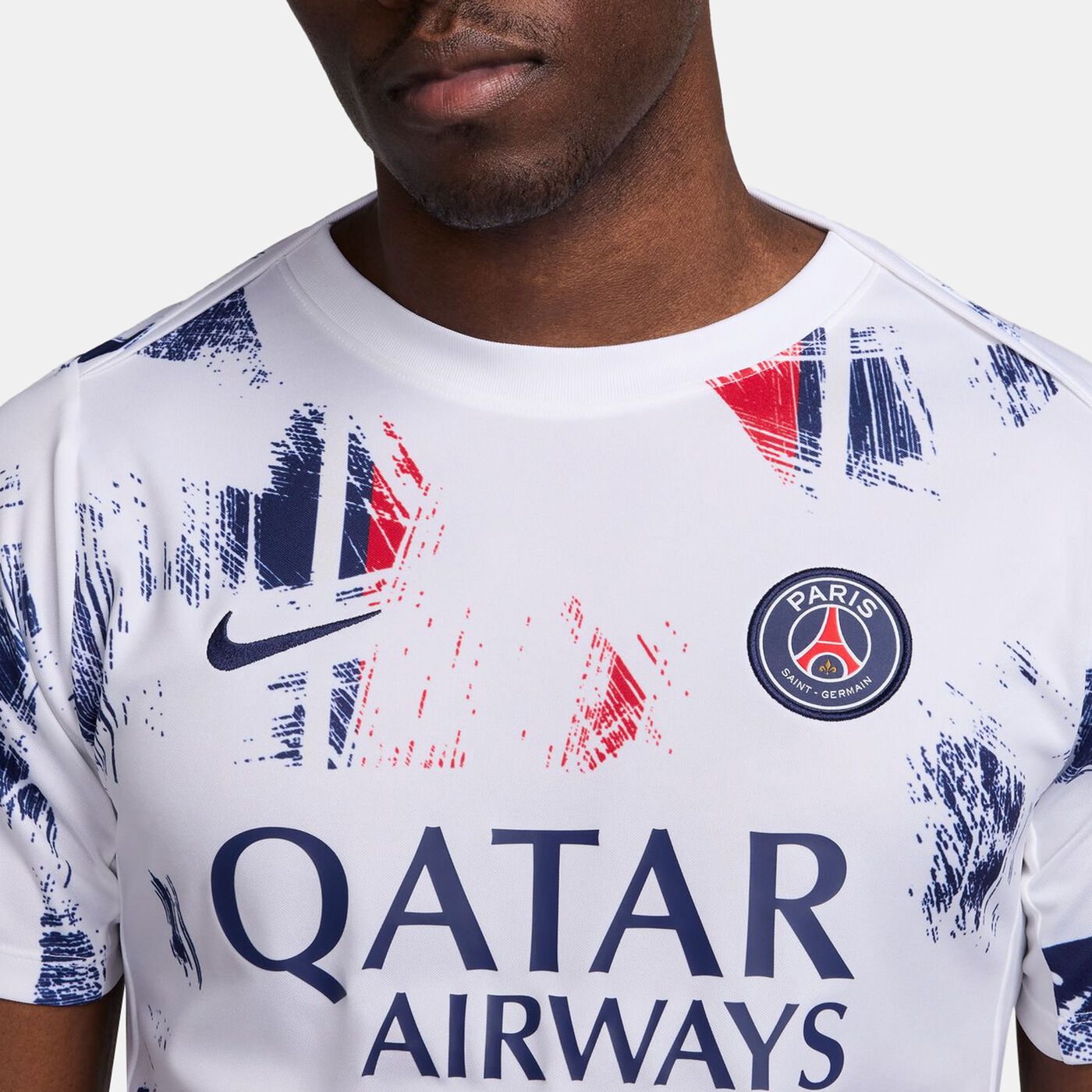 Men's Paris Saint-Germain Academy Pro Away Pre-Match Football Top