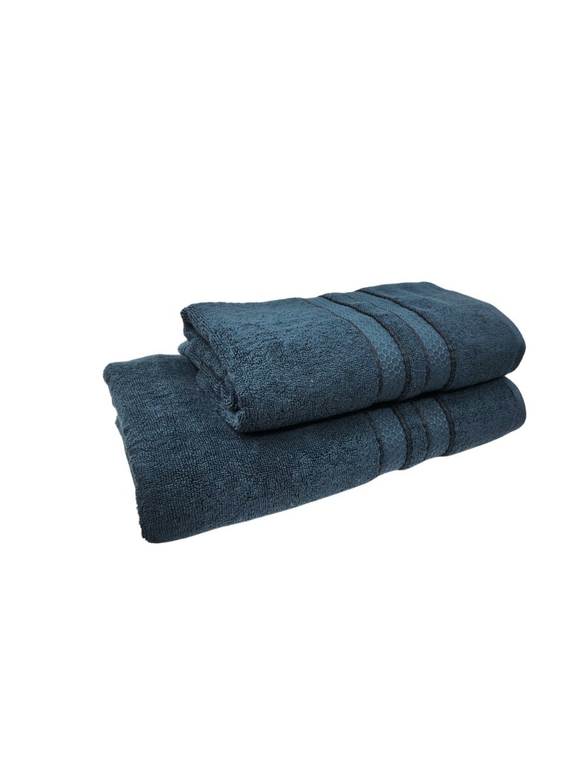 2-Piece Towel Set – Jumbo and Bath Towels for Ultimate Luxury