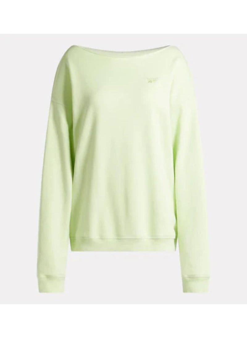 Wide Woven Fleece Sweatshirts