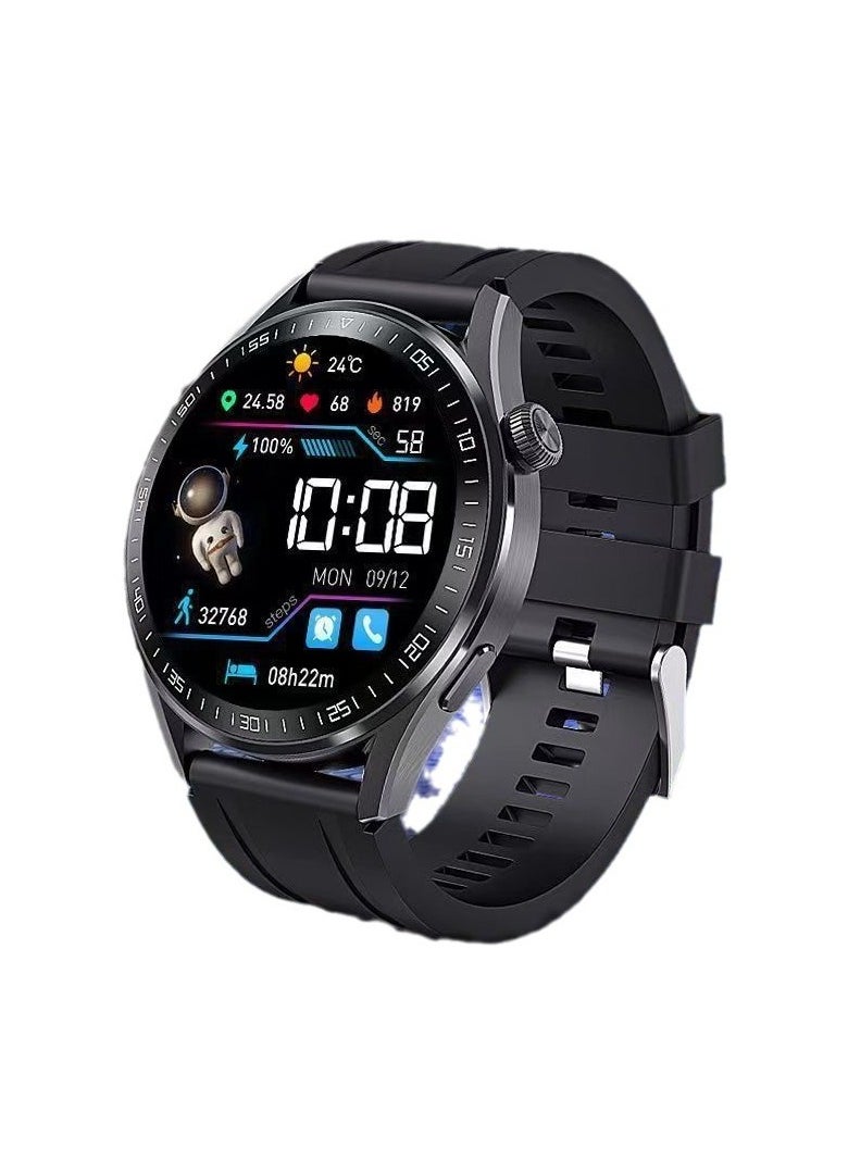 GT3 Pro Smart Energy Watch with Alipay Offline Payment Blood Sugar Monitoring Blood Pressure Monitoring Heart Rate Tracking and Bluetooth Calling