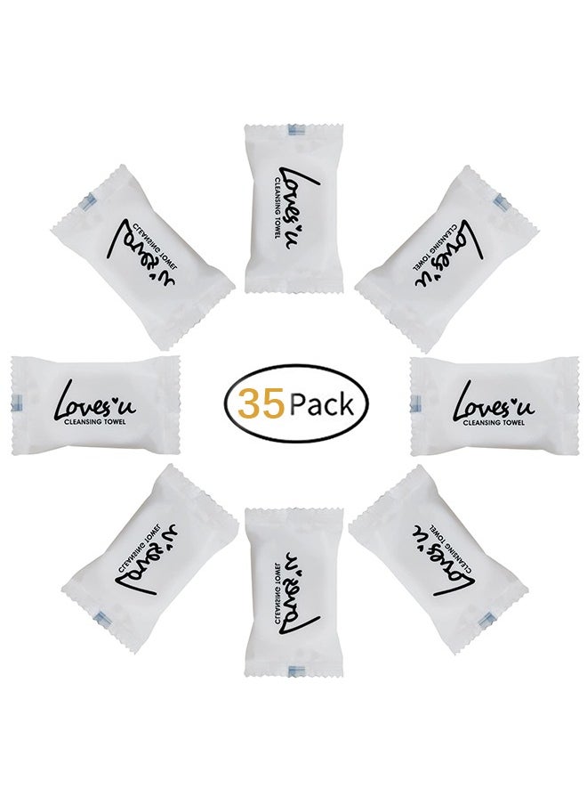 Compressed Towel Tablets, 35 pcs Large Disposable Face Towel u0026 30 X 25 cm Disposable Washcloths, Camping Towel Portable, Soft Reusable Paper Towel for Travel Kitchen Hiking Outdoor Sport Beauty