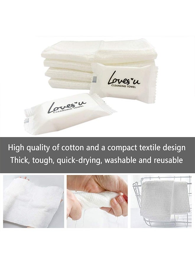 Compressed Towel Tablets, 35 pcs Large Disposable Face Towel u0026 30 X 25 cm Disposable Washcloths, Camping Towel Portable, Soft Reusable Paper Towel for Travel Kitchen Hiking Outdoor Sport Beauty