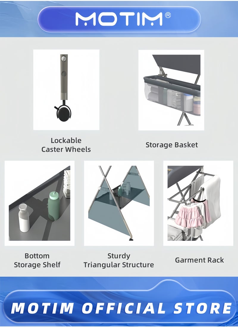 Folding Changing Table with Storage Compartment Baby Changing Table Storage Compartment Portable Shelf and Storage Basket