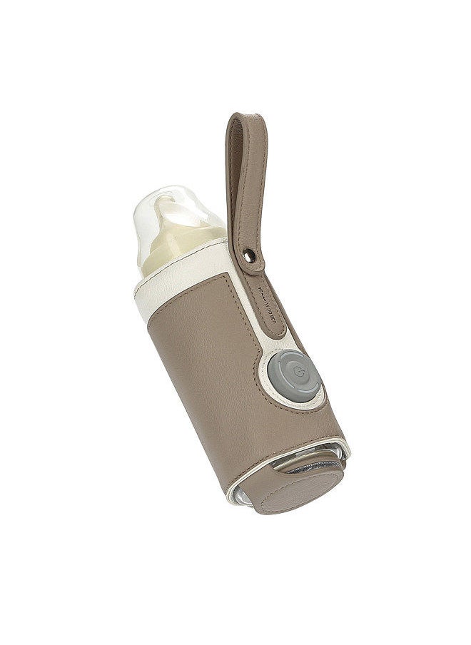 Portable Baby Bottle Warmer 3 Levels Constant Temperature Warming for Breastfeeding Night Feeding Daily Use Travel