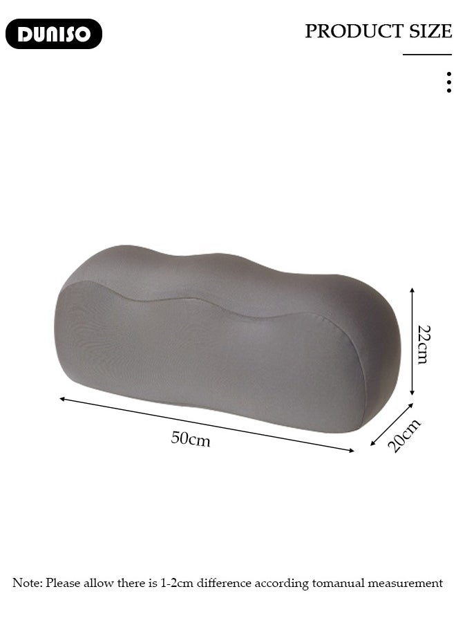 Leg Pillow, Leg Elevation Wedge Pillow, Leg and Knee Foam Support Pillow Relieve Sciatica, Back, Knee, Joint and Pregnancy Pain