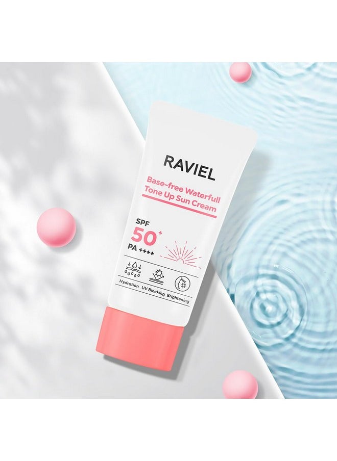 Base Free Waterfull Cream/Gentle And Safe Use For All Skin Types (1.69 Fl. Oz.)
