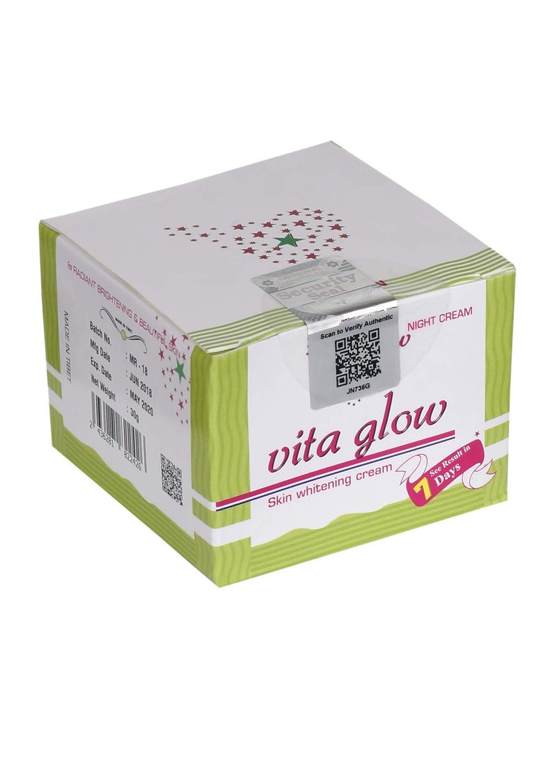 Vita Glow Skin Whitening Night Cream | Visible Results in 7 Days