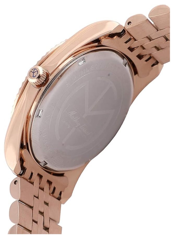 Mathy IV Quartz Mother Of Pearl Men's Watch - H709RQI