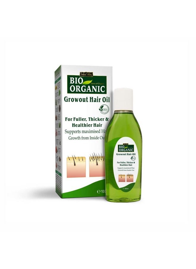 Bio Organic Growout Hair Oil, 100 * 2=200Ml