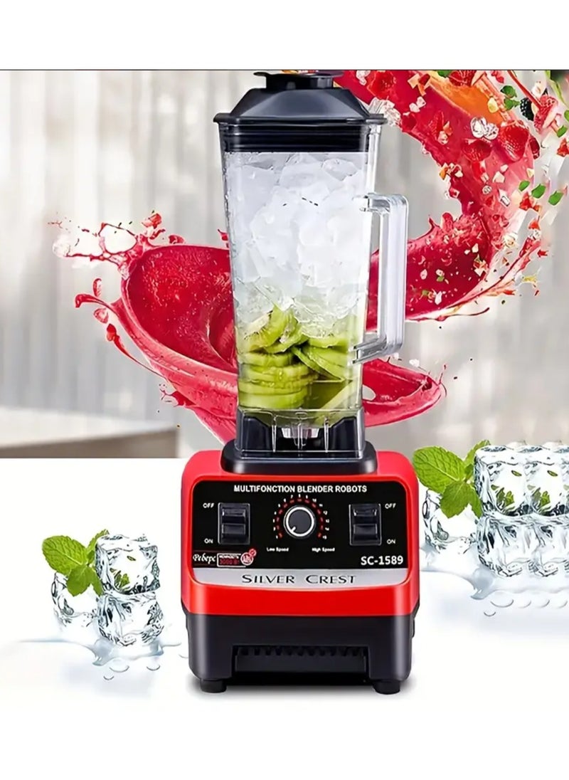 Multifunctional Blender, Suitable for Home Use, Food Preparation And Ice Crushing Mixer