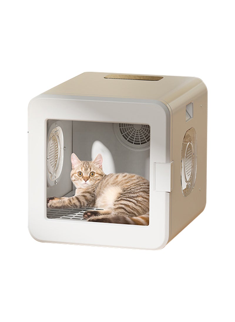 Automatic Cat Hair Grooming Dry Box Cat Drying Box Dog Drying Box Pet Drying Cabinet with Smart Temperature Control Pet Hair Dryer for Cats and Dogs