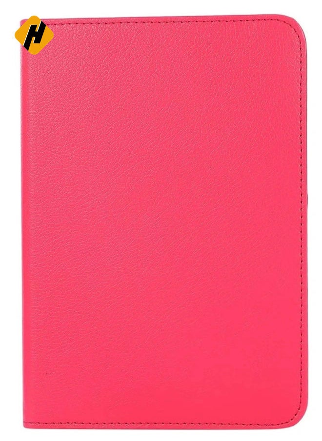 Rotating Case for iPad Mini 6 (6th Generation 8.3 Inch) - 360 Degree Swiveling Stand Protective Back Cover, Auto Wake/Sleep Feature for iPad Mini 6 2021 Model (Pink)