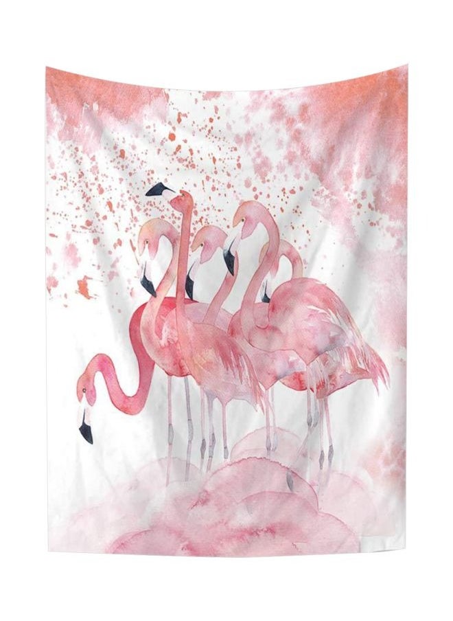 Flamingo Printed Beach Towel