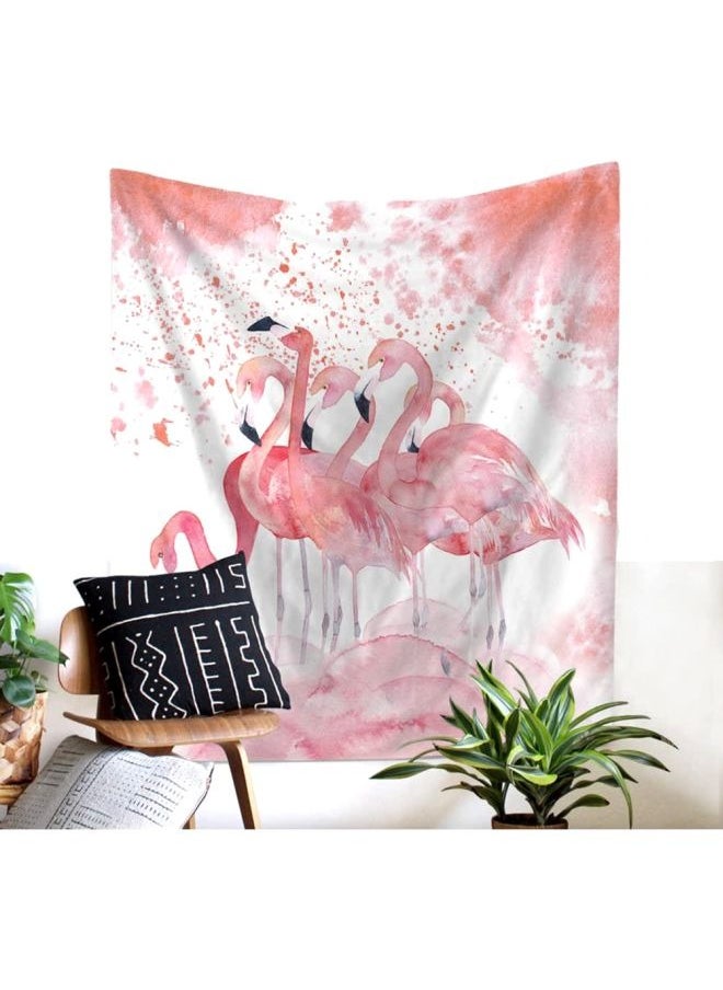 Flamingo Printed Beach Towel