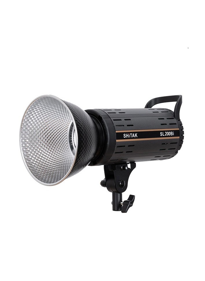 SL200BI LED Photography Light 3200K/5600K Switchable Professional Photo Studio Spotlight Photography Lighting Bowens Mount