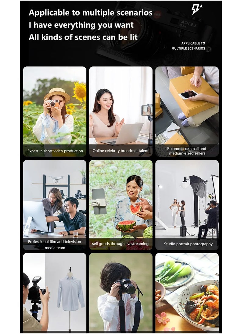 SL200D LED Photography Light 5600K Professional Photo Studio Spotlight Photography Lighting Bowens Mount