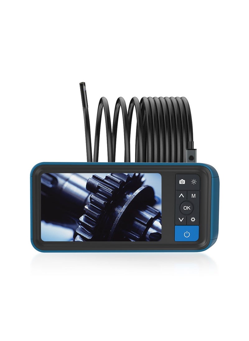 Dual-Lens 8mm 5M Pipeline Endoscope with HD 4.5-Inch Large Screen and 200W Image Quality