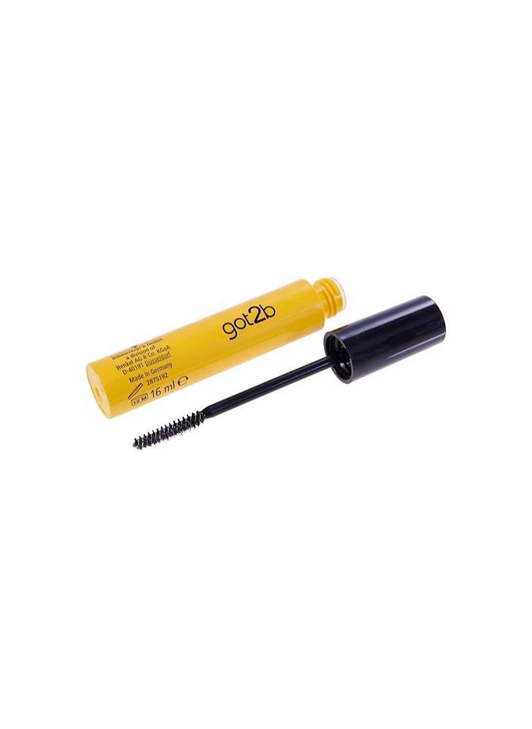 got2b Glued for Brows & Edges 2 in 1 Wand Eyebrow Gel, 72hr Hold, No White Residue or Stickness, Vegan, Silicone Free, Alcohol Free, 16 ml