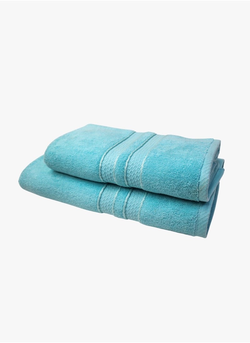 2-Piece Bath Towels, 100% Combed Cotton Superior Quality Towels, Quick Dry Highly Absorbent, Thick, Soft and Hotel Bathroom Towels for Bath and Spa