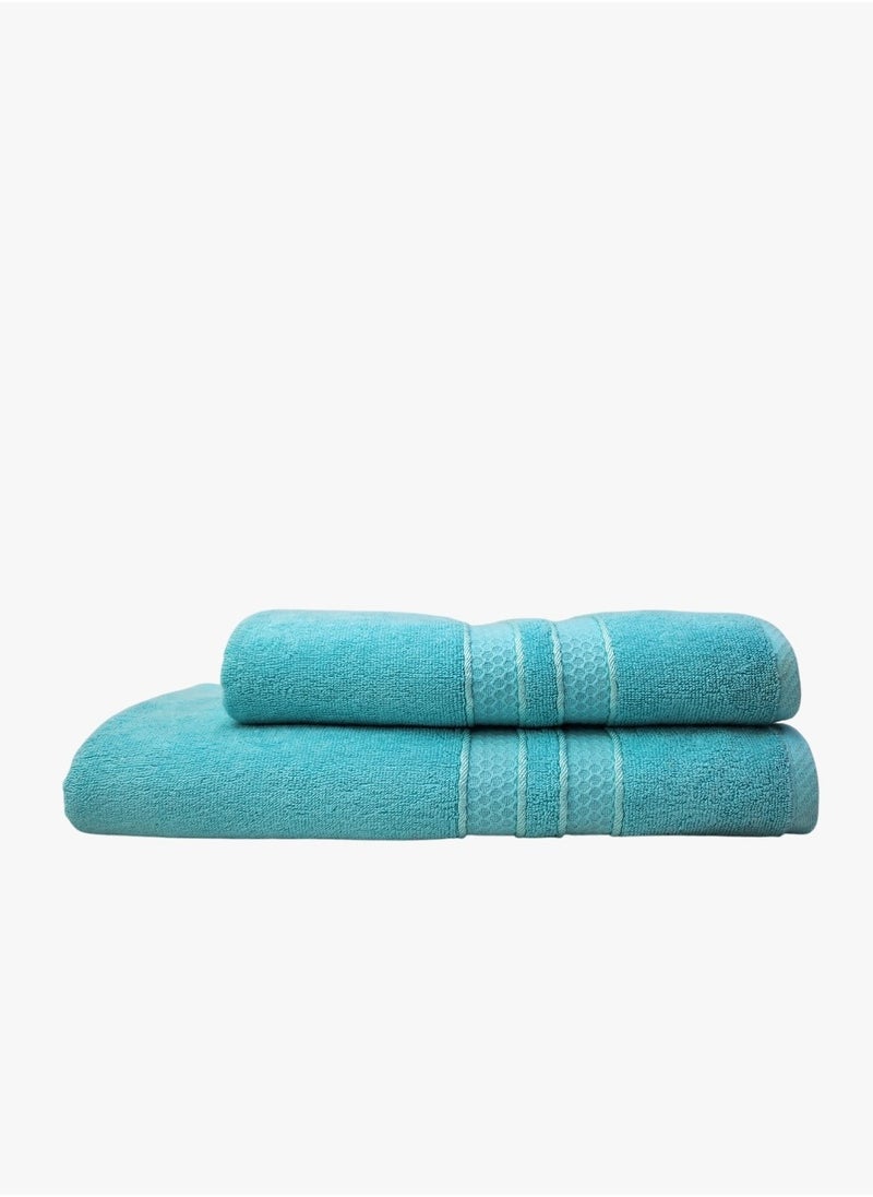 2-Piece Bath Towels, 100% Combed Cotton Superior Quality Towels, Quick Dry Highly Absorbent, Thick, Soft and Hotel Bathroom Towels for Bath and Spa