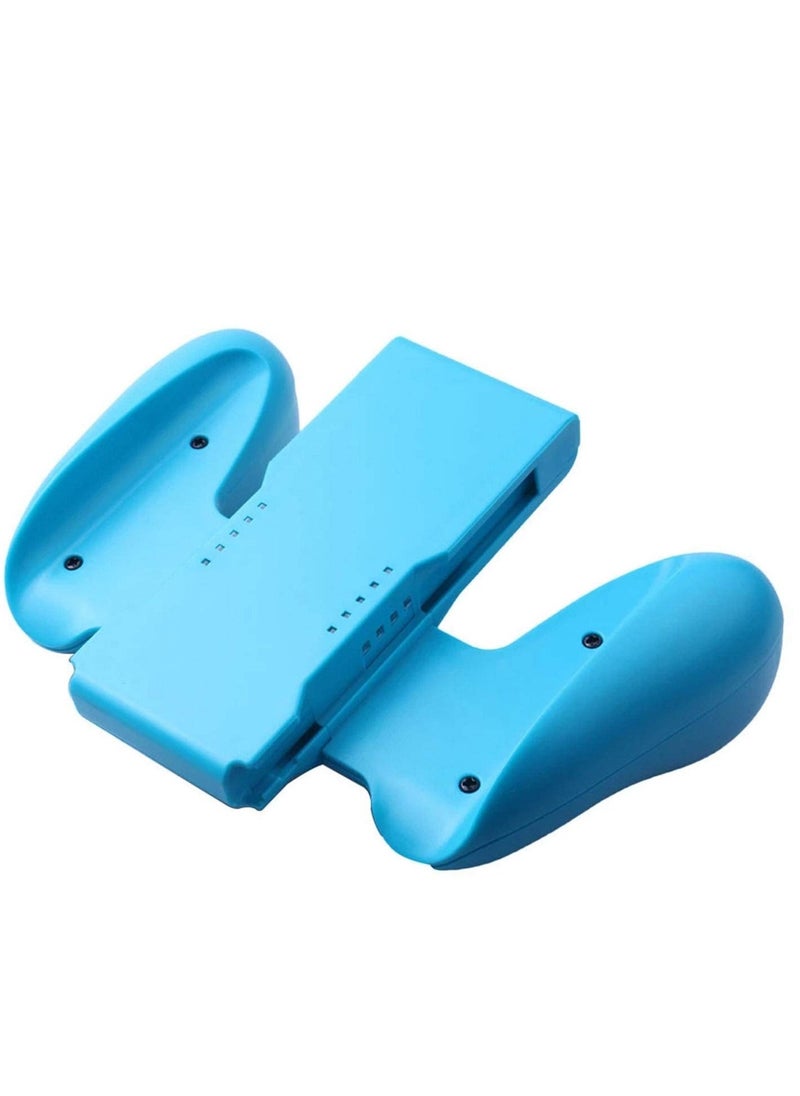 Switch Grip Kit Grip Handle Bracket Support Holder, Hand Grips for Nintendo Switch Controllers Joycon Comfort Grip Compatible with Nintendo Switch (Blue)