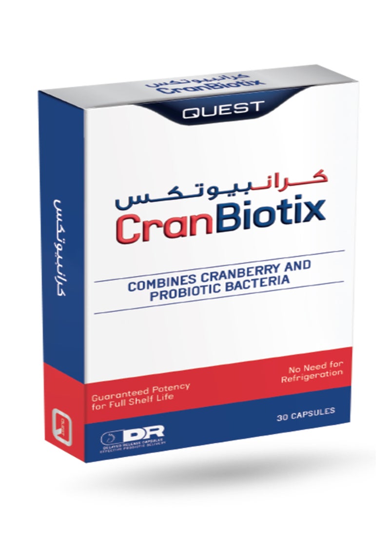 Cranbiotix Capsules 30S