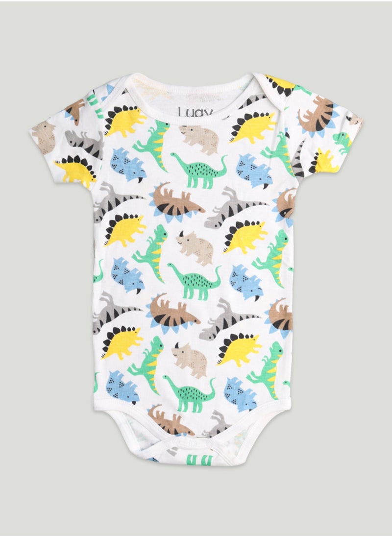 100% Organic Cotton  Based Onesies | Sleepsuits| Night Suits|Jumpsuit | Wondersuit for Baby Boys & Baby Girls, New-Born, infants,Toddlers_ Including Vibrant Pattren & Colors Create festive look