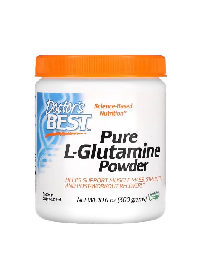 Pure LGlutamine Powder 10.6 oz 300 g
