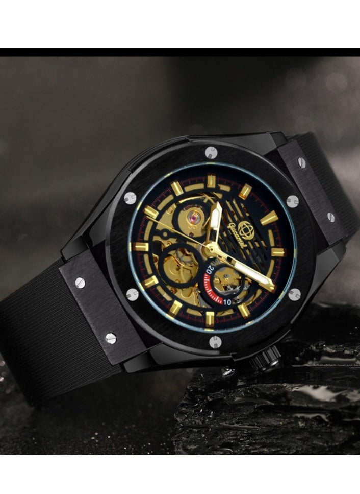 Men's Three-Dimensional Waterproof Fully Automatic Mechanical Watch