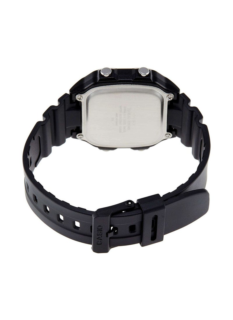 Men's Resin Digital Watch AE-1200WH-1AVDF - 42 mm - Black