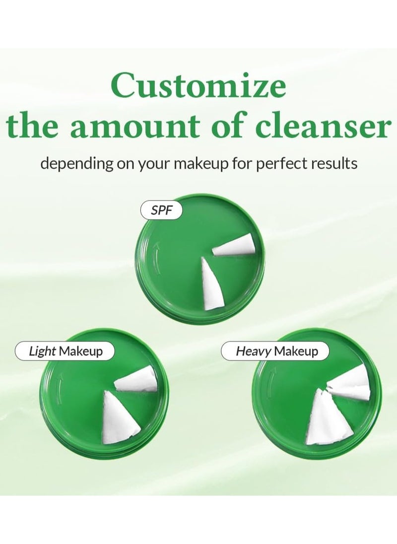 Pure Grinding Cleansing Balm Gentle Vegan Makeup Remover with Madecassoside Non-Greasy Sorbet Texture for All Skin Types Soothing Korean Skincare 1.69 Fl Oz