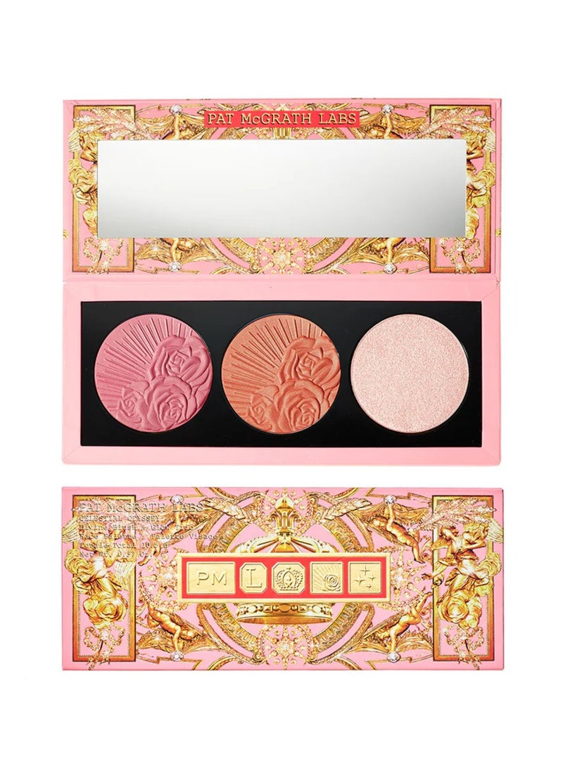 PAT McGRATH LABS Divine Blush + Glow Trio: Galactic Sun, 10.5g