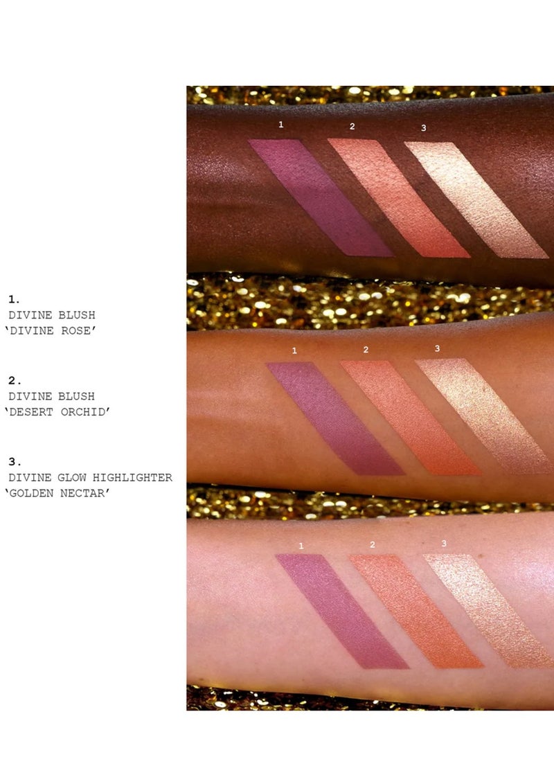 PAT McGRATH LABS Divine Blush + Glow Trio: Galactic Sun, 10.5g