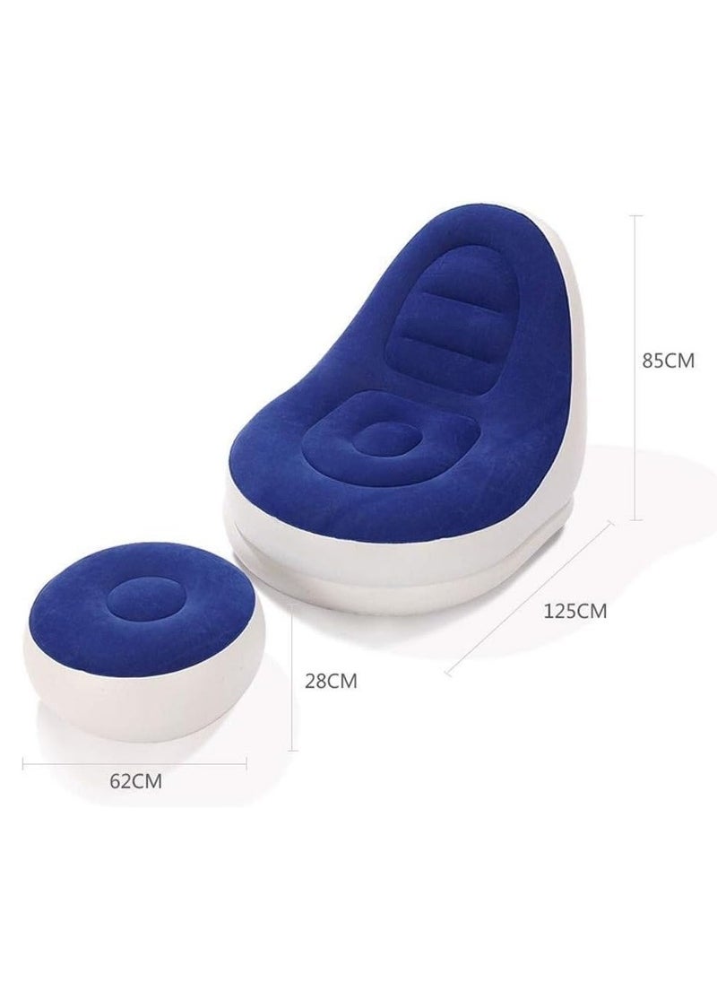 Inflatable Sofa Household Outdoor Inflatable Stool Sofa Leisurely Inflatable Sofa