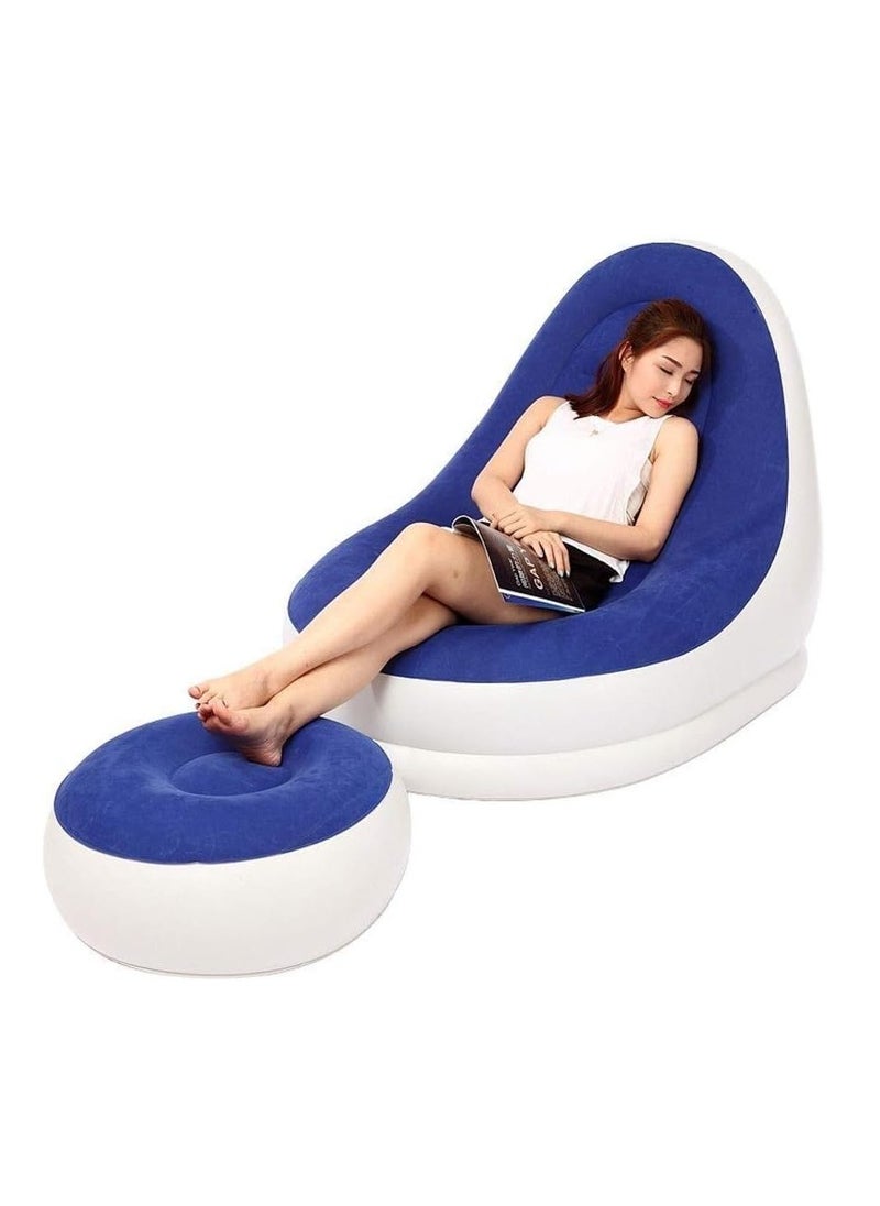 Inflatable Sofa Household Outdoor Inflatable Stool Sofa Leisurely Inflatable Sofa