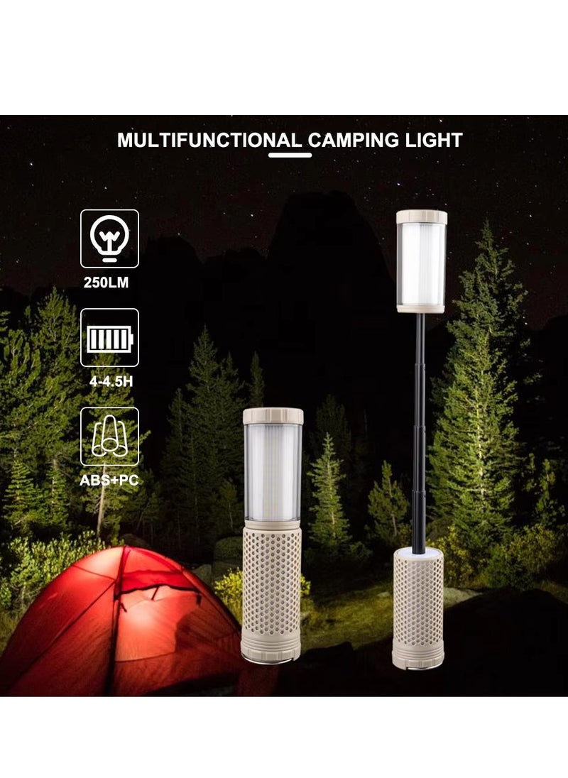 YD2329 Camping Lamp Outdoor Portable Rechargeable Camping Light