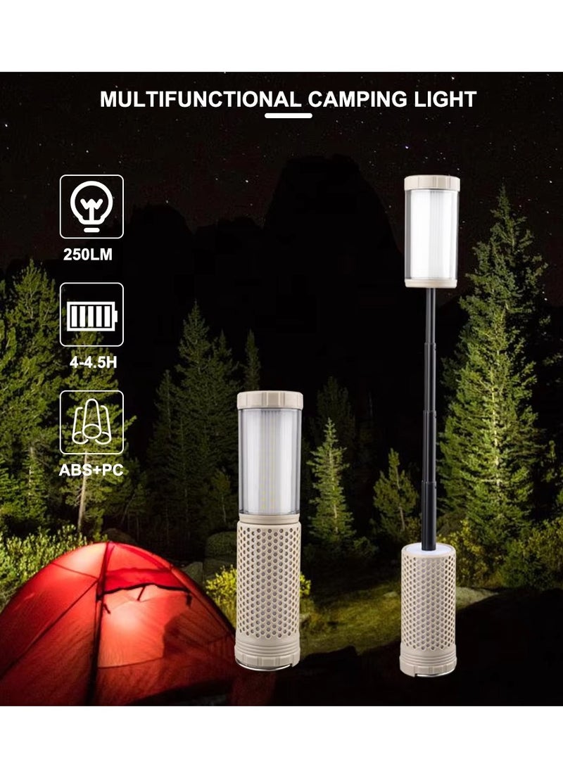 YD2329 Camping Lamp Outdoor Portable Rechargeable Camping Light