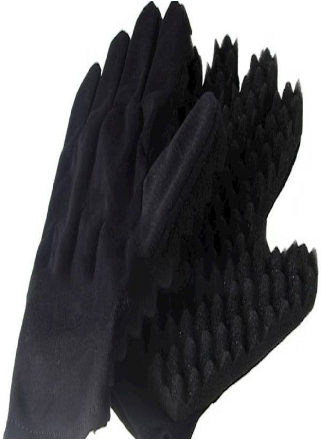 Magic Curl Hair Sponge Gloves