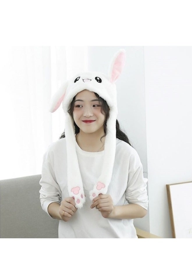 Plush Rabbit Ear Hat