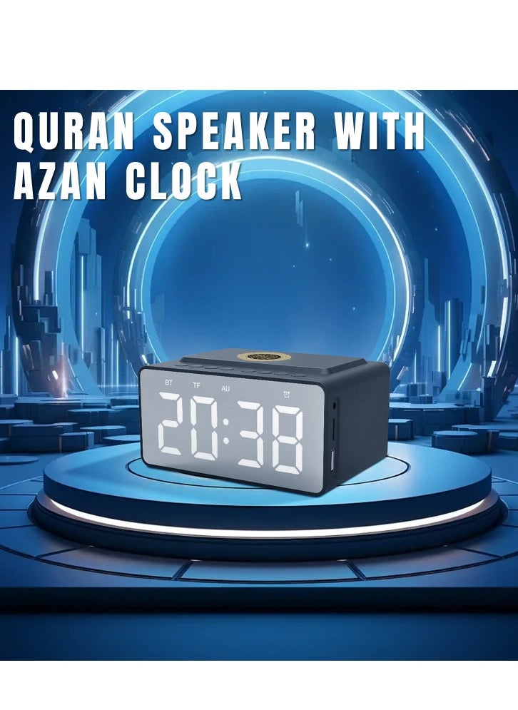 New Arrival Muslim Lcd Digital Sound Azan 5 Prayer Islamic Azan Alarm Al Fajr Clock