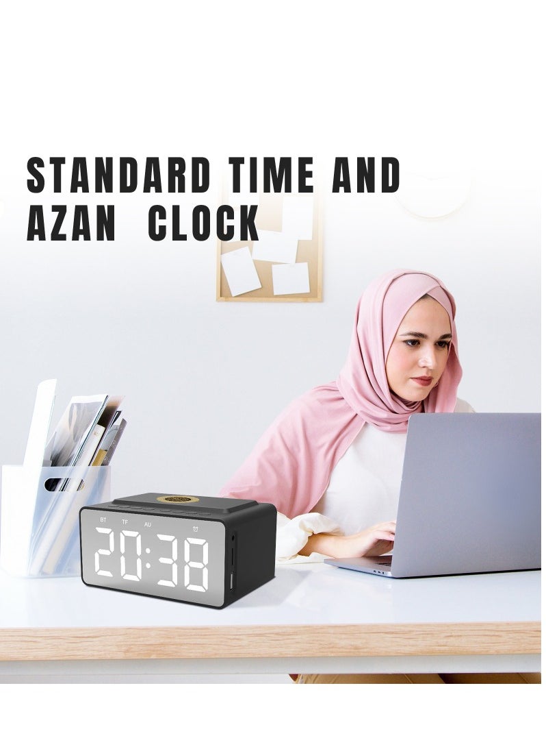 New Arrival Muslim Lcd Digital Sound Azan 5 Prayer Islamic Azan Alarm Al Fajr Clock