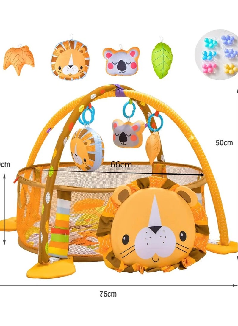 3-in-1 Baby Activity Gym and Ball Pit is a multi-functional toy that combines an activity gym, ball pit, and sometimes even a play mat in one set